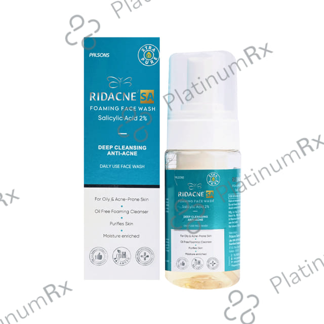 Ridacne SA Foaming Face Wash 100ml