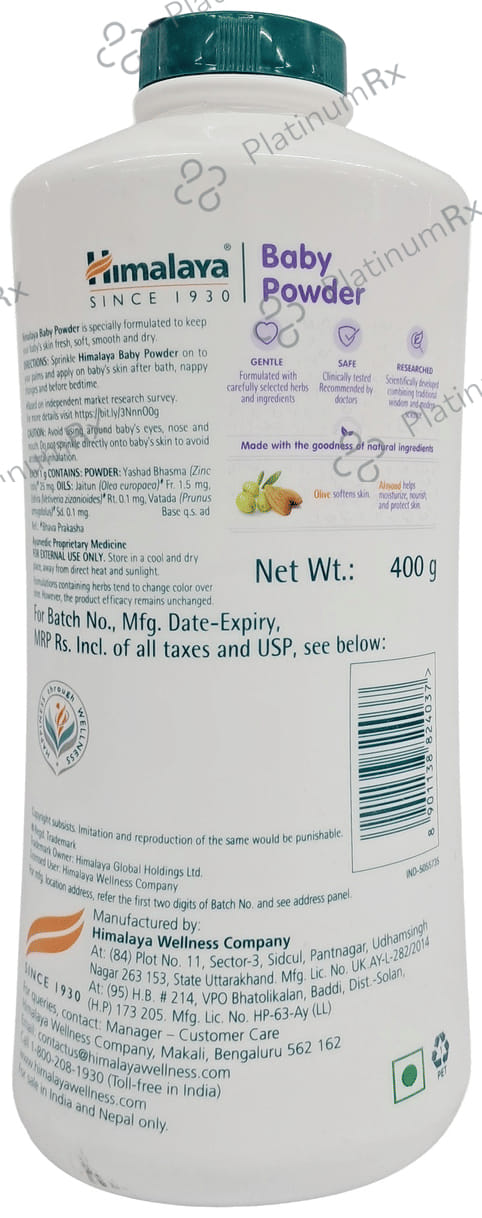 Himalaya Baby Powder 400gm
