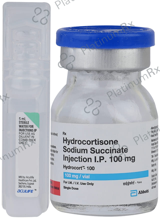 Hydrocort 100mg (WFI) Injection 10ml