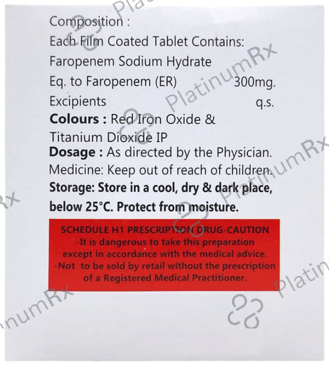 Farovax 300mg Tablet ER 6s
