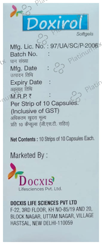 Doxirol Softgel Capsule