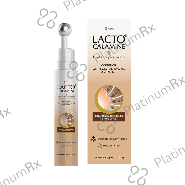Piramal Lacto Calamine Under Eye Cream for Dark Circles & Fine Lines