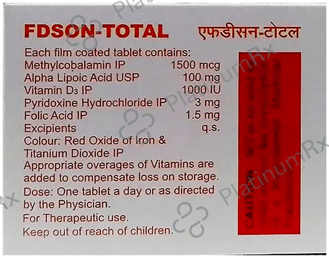 Fdson Total Tablet 10s