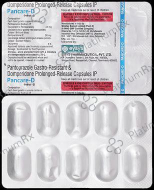 Pancare D 30mg/40mg Capsule SR