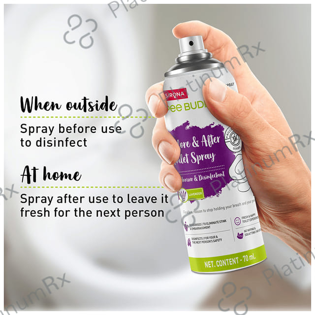 PeeBuddy Before & After Toilet Spray Lavender