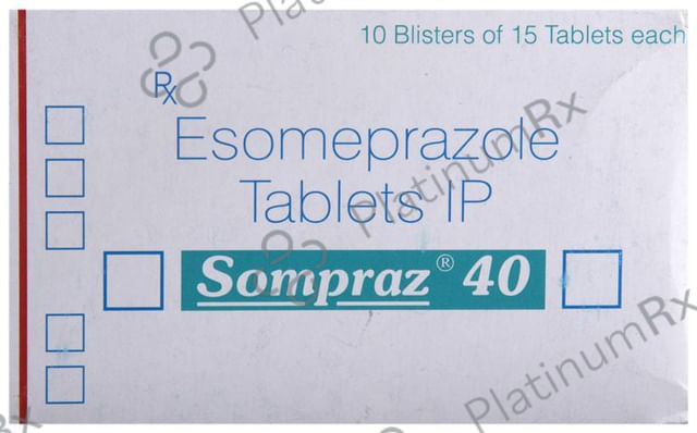 Sompraz 40mg Tablet 15s