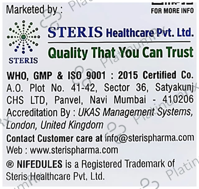 Nifedules 5mg Capsule 10s