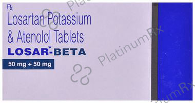 Losar Beta 50/50mg Tablet 15s