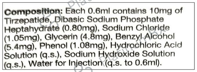 Mounjaro 10mg KwikPen 0.6ml