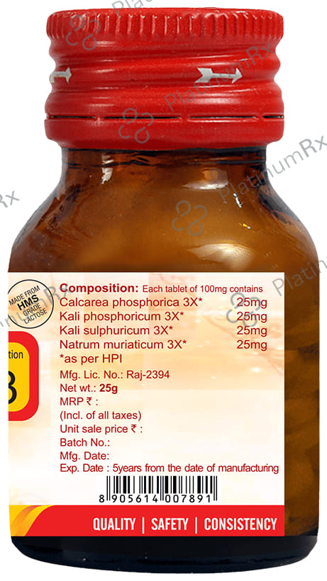 Bjain Bio-Combination No. 13 Tablet 25 gm