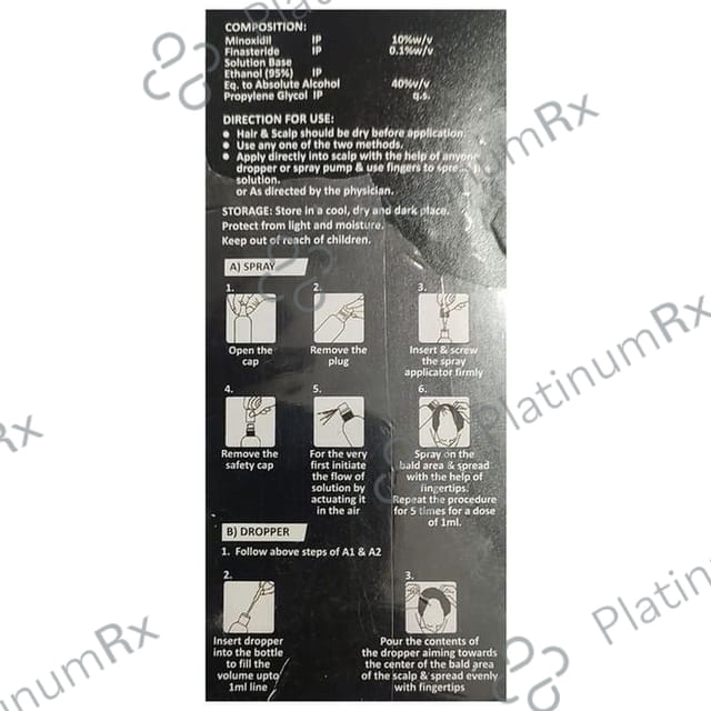 Biodens F10 Hair Lotion for Men & Women Solution 60ml