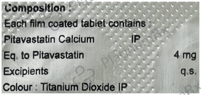 Pitavamed 4mg Tablet