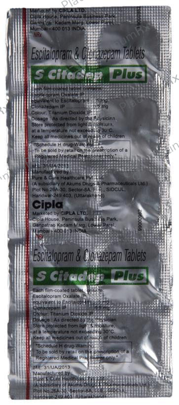 S Citadep Plus Tablet