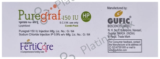 Puregraf 150IU HP Injection