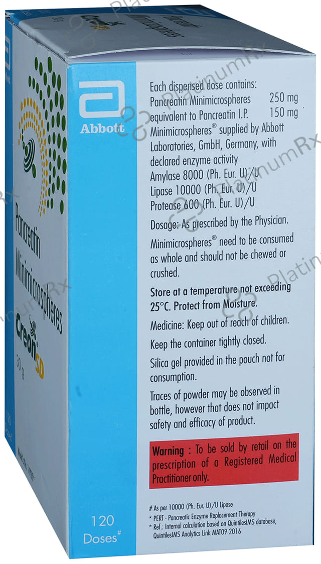 Creon SD 150mg Granules 30gm