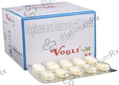 Vogli M 0.3/500mg Tablet 10s